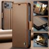 CaseMe-023 Flip Leather Case For iPhone 17 Pro Max Luxury Magnetic Wallet Card Slots Cover Stand Protectives Skins Shell