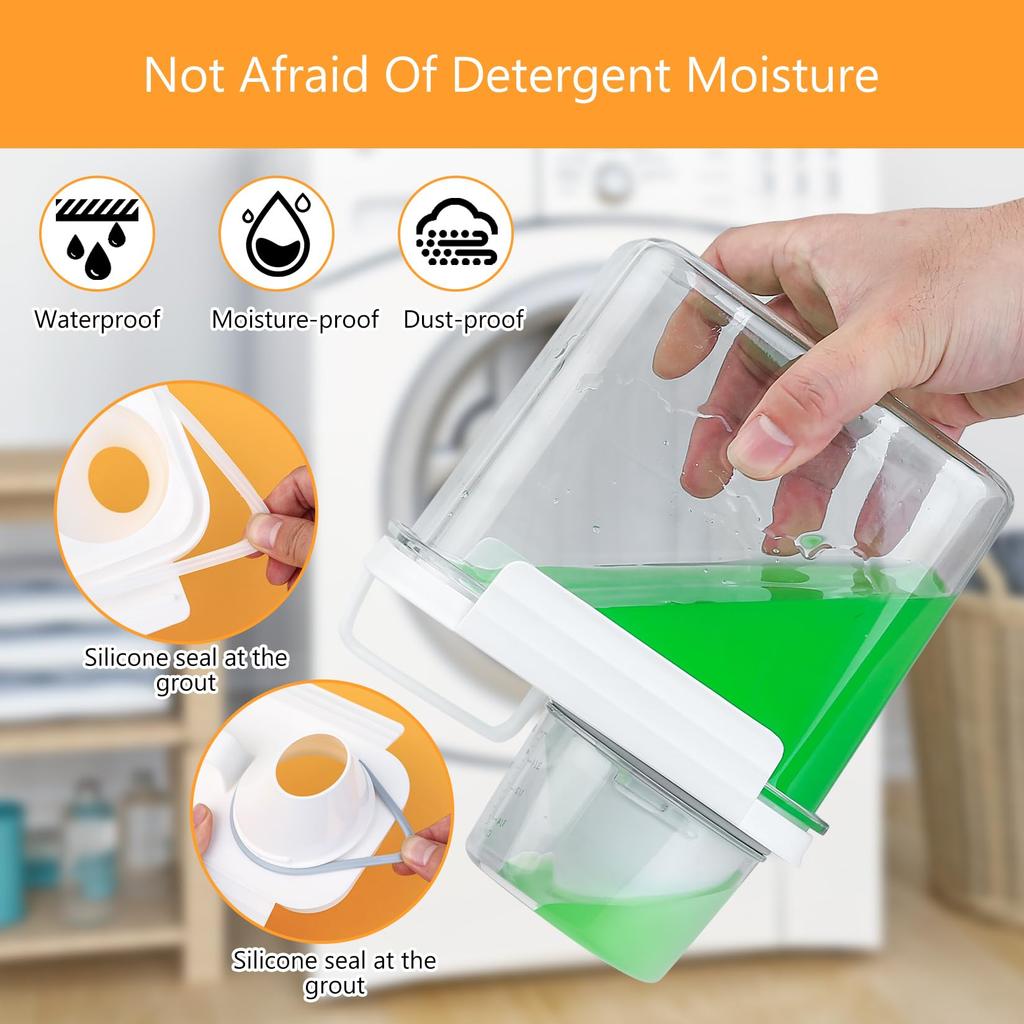 1100ml Gable transparent sealed tank with scale sealed storage tank