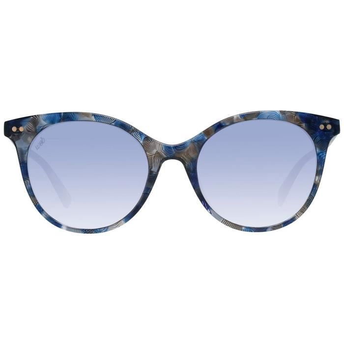 Lunettes de soleil - WEB EYEWEAR - WE0277-5255W - Couleur: Bleu - Monture: Plastique - Genre: Femme