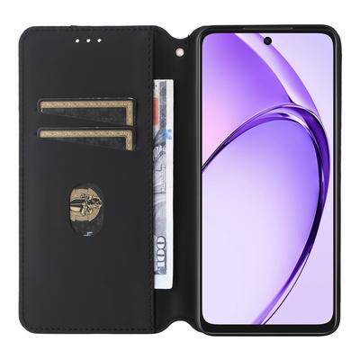 Чехол-портмоне с ромбовидным рисунком для Oppo A3 4G/A3 5G/A3x 4G/A3x 5G/A40M 4G/A40 4G/A3i 5G/A60 5G, кожаный чехол с ромбовидным рисунком.