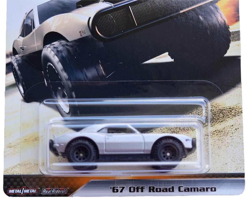 Hot Wheels Furious Off Road Camaro Silver '67 Off-Road 4/5