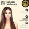TNW-The Natural Wash Сыворотка для волос с черным тмином 100 мл | Обогащена пажитником и эфирными маслами | Для вьющихся и поврежденных волос | Гладкое шелковистое прикосновение и в