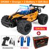 Remote Control Car Rc Drift Racing 1:16 Vehicle Off Road Alloy 2.4g Radio High-speed Trucks With Led Light Climbing Gift Kid Toy