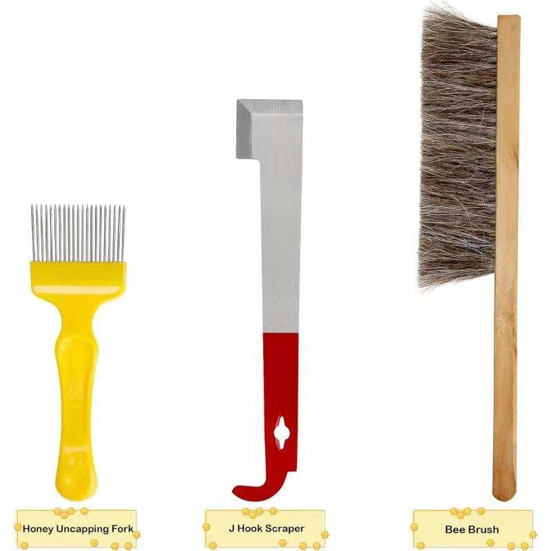 Beekeeping Tools 12-piece Starter Kit Beekeeping Supplies, Complete Set of Tools