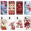 Чехол с рождественским оленем для Xiaomi Redmi Note 9 10 Pro 10S 9S 7 8 8T 5 6 7 9C Mi A3 9T 9 SE 10 10T 11 Lite F3 Poco X3 NFC чехол из ТПУ
