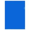 Плюс цветной прозрачный держатель A4 вертикальный темно-синий 100 книг 89-811 FL-165HO-100P