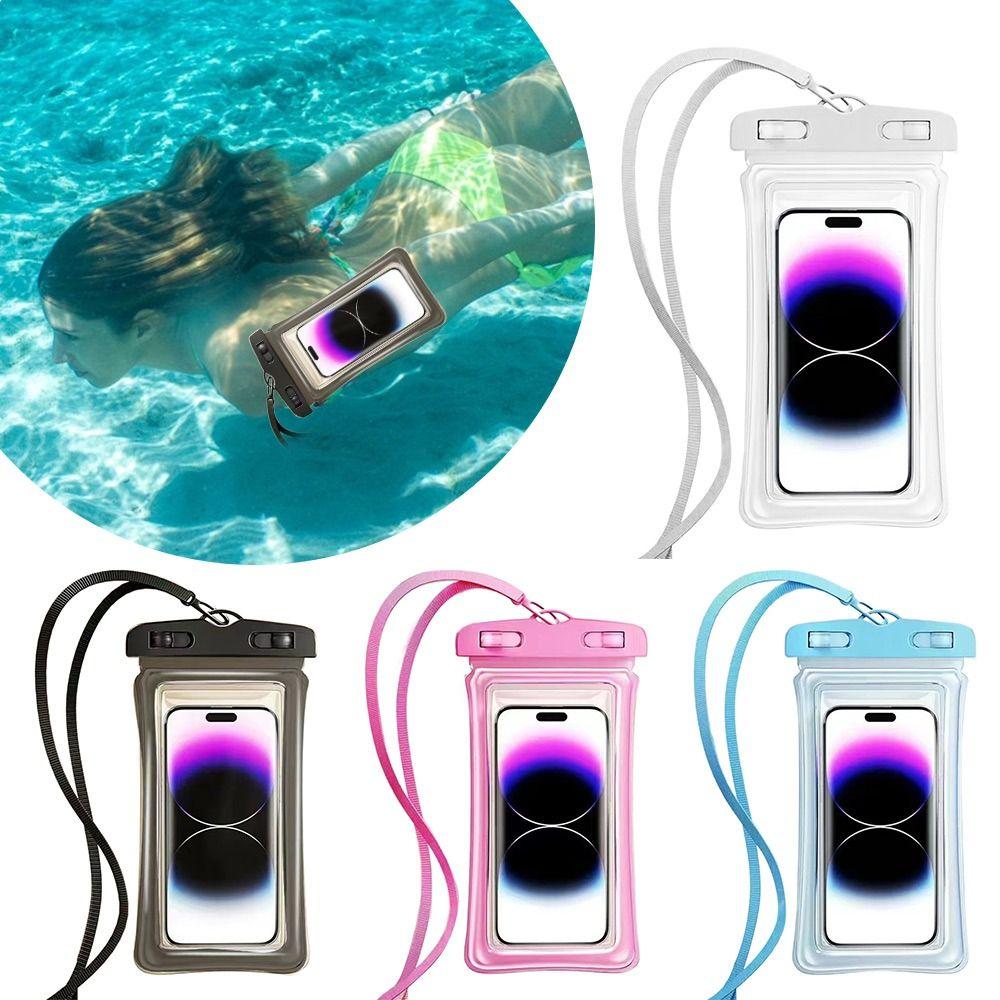 Under 7.0 Inches Waterproof Phone Case Touch Screen Phone Sealed Bag Swimming&Diving