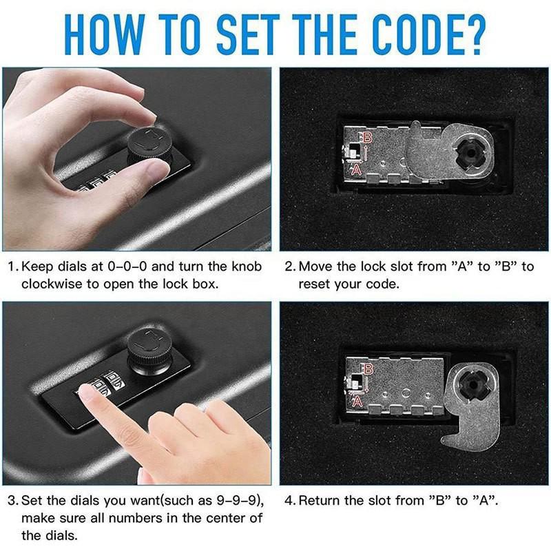 Портативный автомобильный домашний сейф для хранения ювелирных изделий, ювелирных изделий, кассы, парольного сейфа