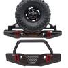 Premium Cnc Machined Black Aluminum Front Rear Bumper For Axial Scx10 Rc Truck