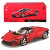 Bburago 1/18 Scale Signature Series Ferrari Daytona SP3 Red / Diecast Model Car, Finished Model, 18-16912 RD