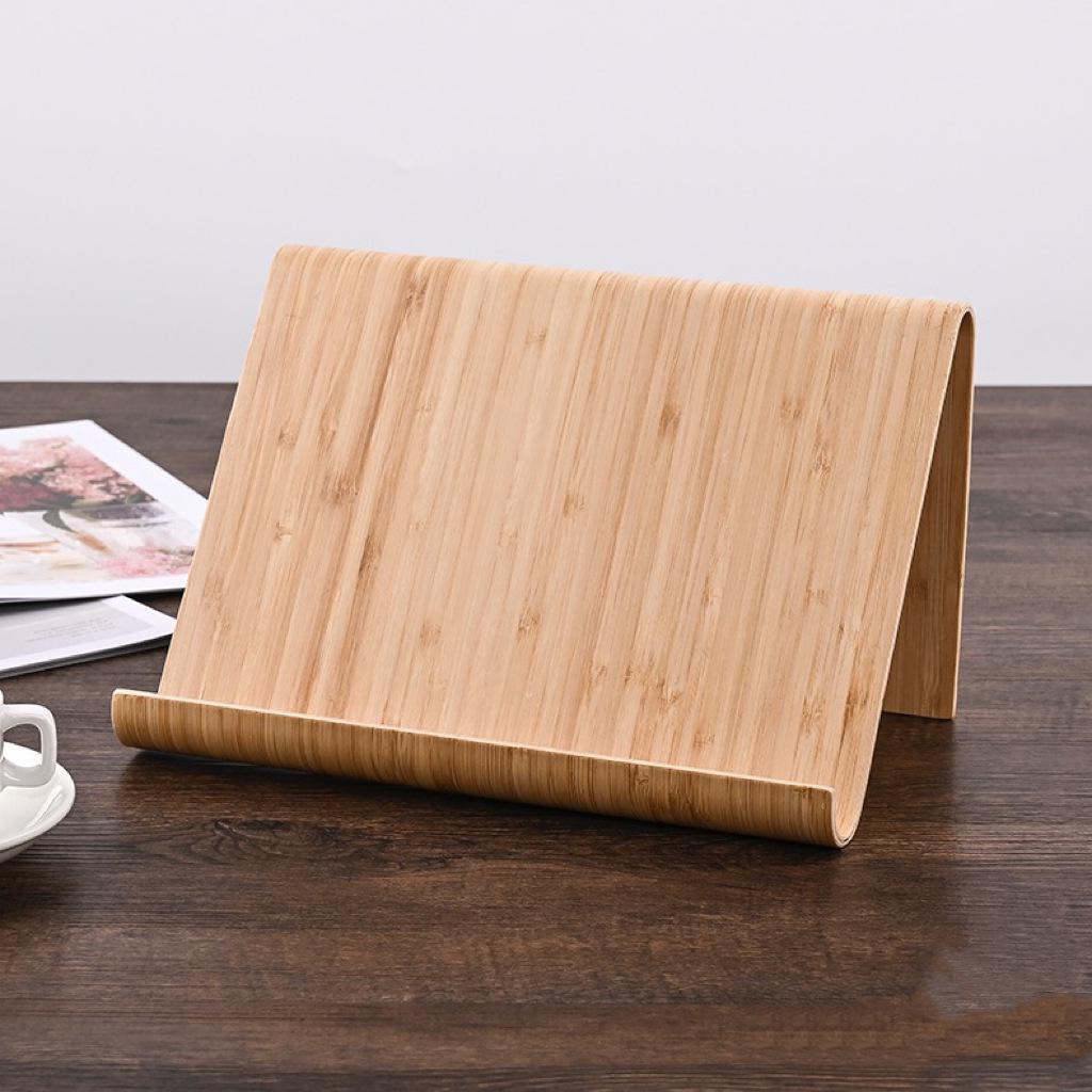 Бамбуковая подставка для планшета и мобильного телефона: Многофункциональная деревянная подставка для дома и рабочего стола