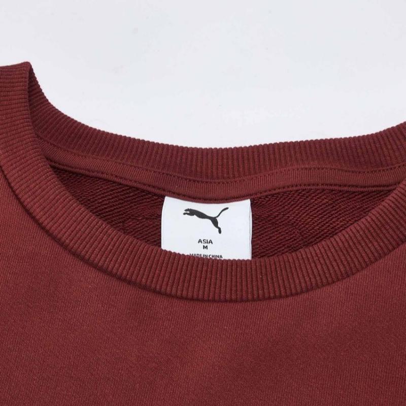Puma Fw25 Race Ahead Crew Терри КНЙ Год Лошади Ограниченная Серия Вязаный Свитшот с Круглым Вырезом Унисекс свитшот 636033-28