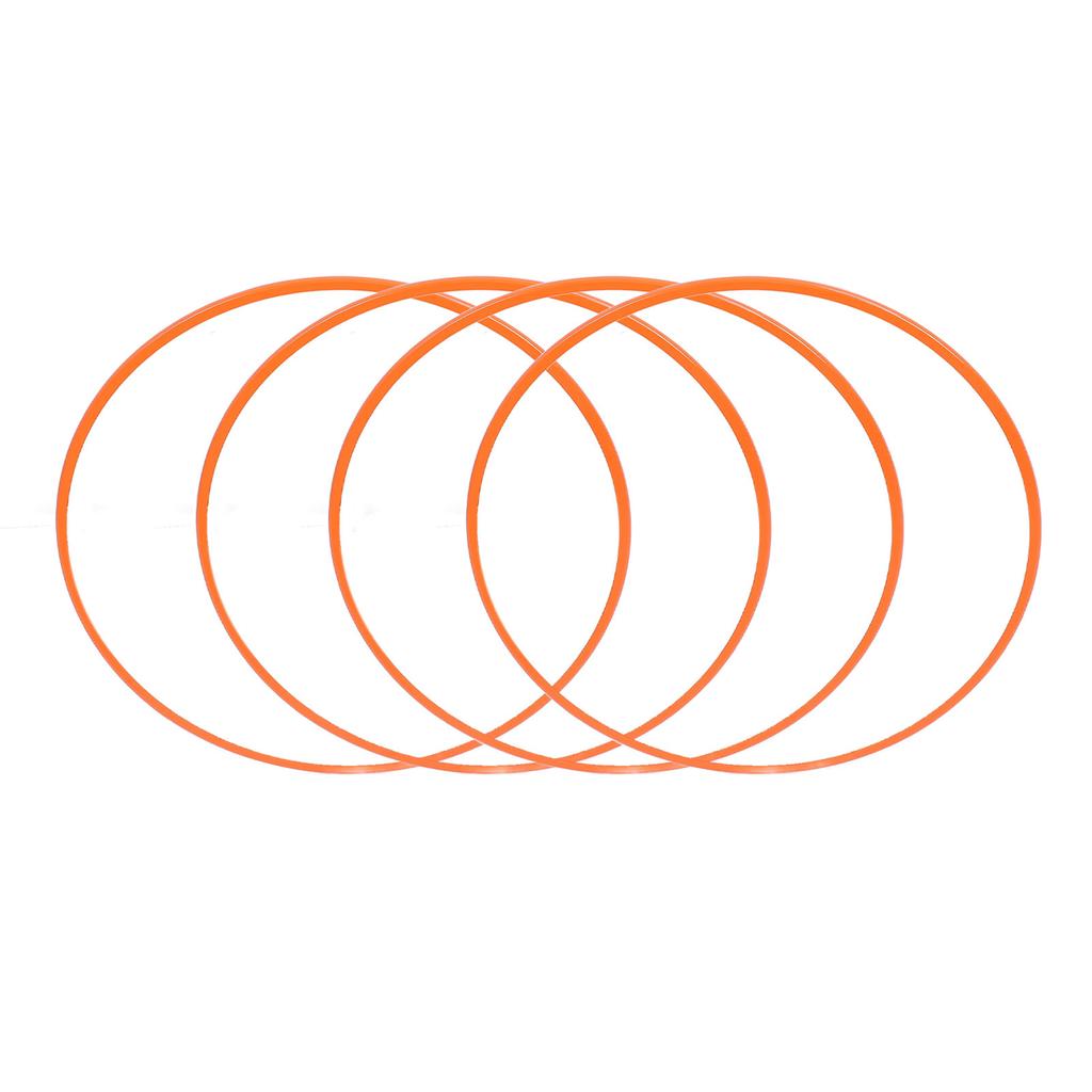 4PCS 18 Inch Wheel Rim Protectors Self Adhesive ABS Scratch Protection Wheel Rim Guard Orange