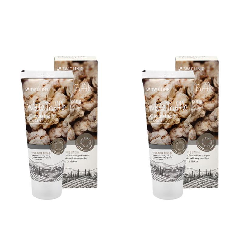 3w Clinic 5 видов очищающей пенки: Гиалуриновая кислота/Авокадо/Цитрон-С/Белый трюфель/Красный женьшень 100мл (20 вариантов)