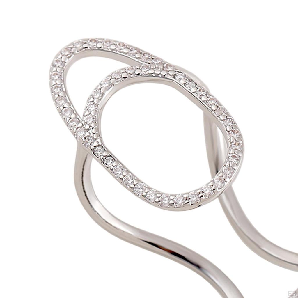 Finger Nail Ring Reusable Jewelry Fingernail for Women Dating Nightclub