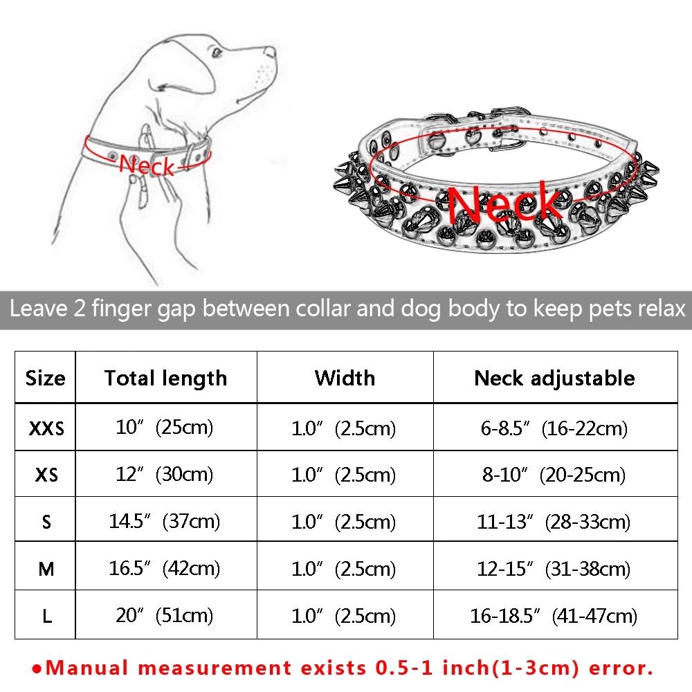 1 ряд шипованных кожаный ошейник для собак и кошек с шипами для щенков и котят, ошейники для домашних животных для маленьких и средних собак, товары для чихуахуа-йорков