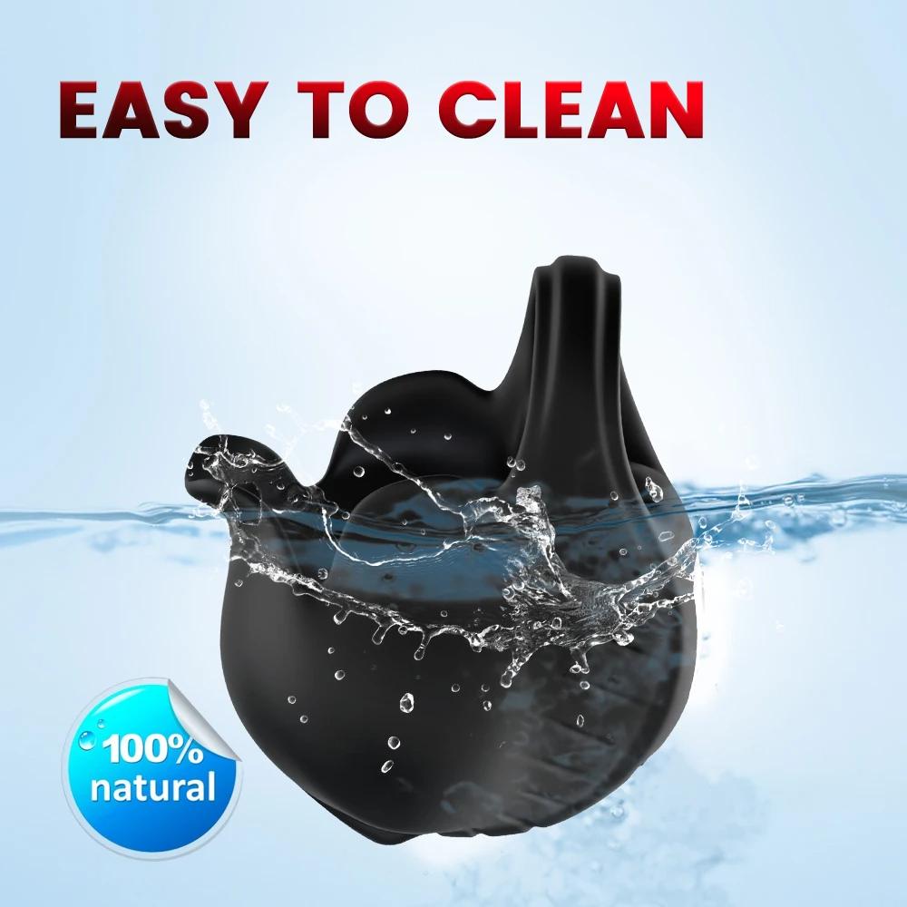 Вибратор для яиц мошонки для мужчин, мастурбатор, кольцо на член, приложение для управления, секс-игрушки, пара, задержка эякуляции, мужской массажер для пениса