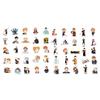 52Pcs Haikyuu Graffiti Anime Sticker Hinata Shoyo For Luggage Skateboard Decals