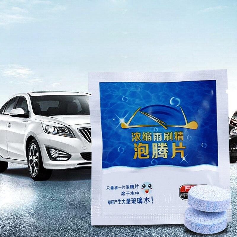 SEAMETAL 40 шт. Автомобильные твердые стеклоочистители Омыватель стекол Премиальный очиститель лобового стекла Компактная шипучая таблетка
