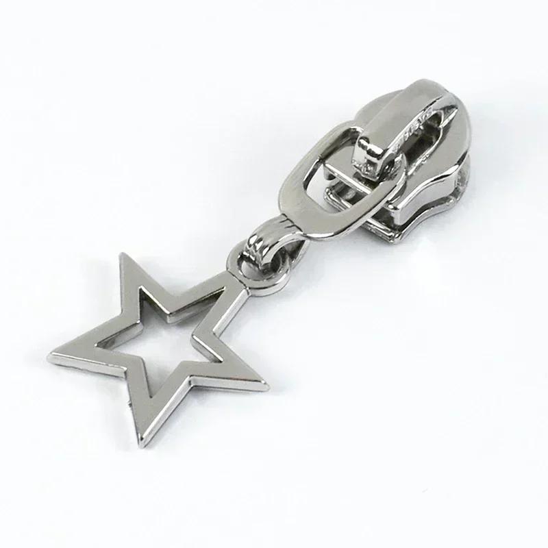 5/10/20 шт. Бегунок для молнии №5 для нейлоновых молний, пуллер для головки молнии, замок, сумка, одежда, кошелек, набор для ремонта портного, швейные аксессуары для DIY