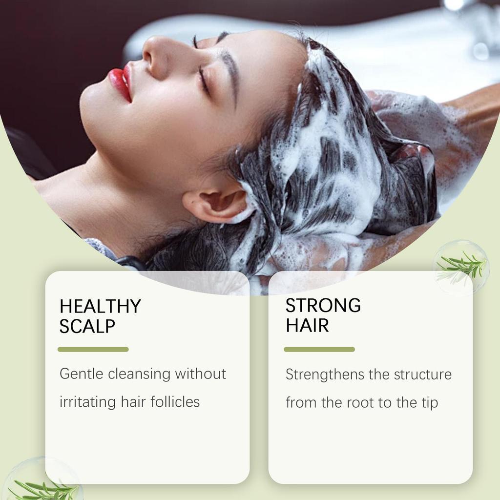 Onion & Rosemary Shampoo Bar, Gentle Cleansing with Rich Lather, Tames Frizz & Softens Smooths Hair, Natural Nourishing Solid Shampoo