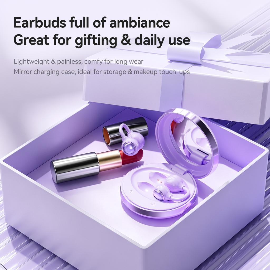 Беспроводные Bluetooth 6.0 Наушники зажимные conductive наушники высокое качество звука Earbuds подходят Для Android iOS Тренировка спортзал