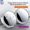 2 шт. Регулируемое на 360 градусов зеркало заднего вида для слепой зоны автомобиля, вспомогательное выпуклое зеркало заднего вида, круглая рамка, широкоугольные зеркала для заднего хода автомобиля