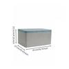 Molded Insulated Box with Lid | Lightweight preservation Packaging,