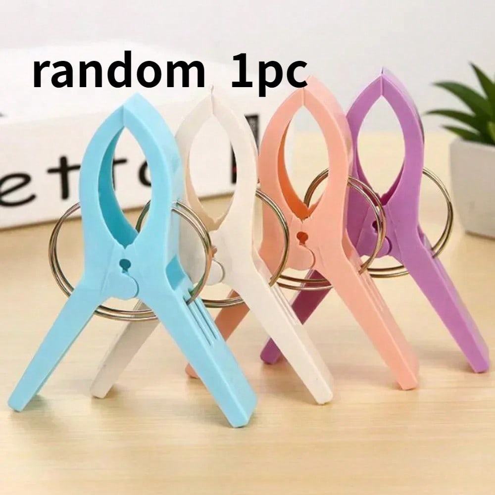 Large Beach Towel Clips Universal Practical Laundry Clothes Quilt Pegs for Lounger Underwear Organization