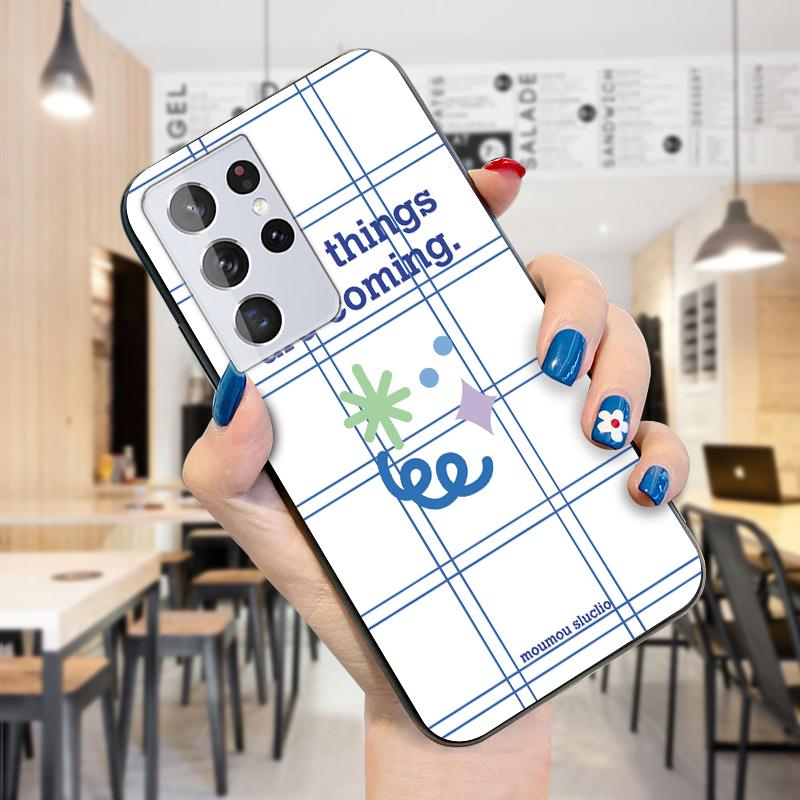 Чехол для телефона в клетку с цветами и цветами, противоударный чехол для девочек и мальчиков