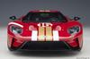 AUTOart Ford GT Alan Mann Heritage Edition Stripe Готовый продукт 1/18 Красный/Золотой