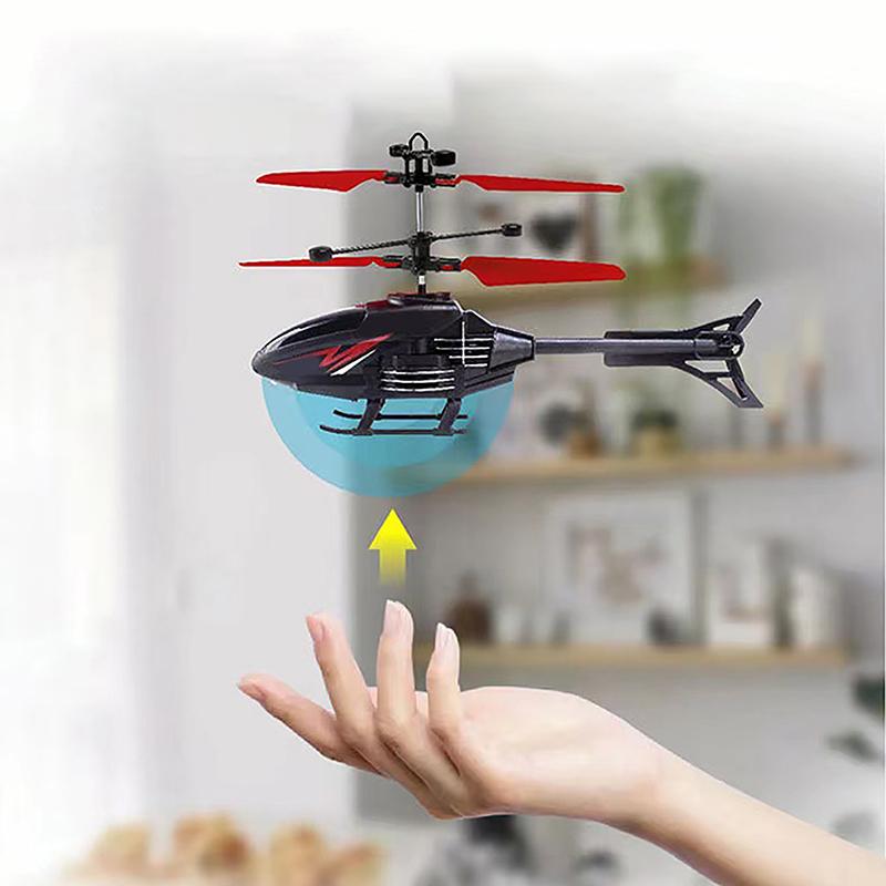 Интеллектуальный вертолет с индукционным управлением, индукционный самолет, индукционный самолет, индукционная подвесная летающая игрушка с двумя режимами