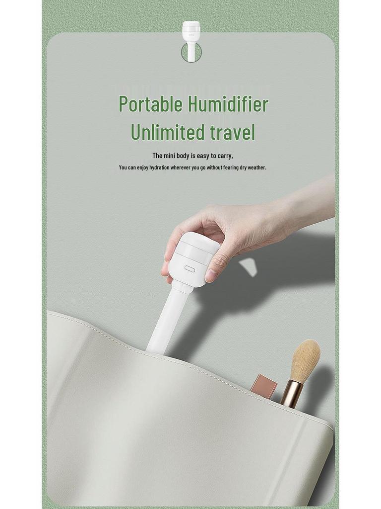 Портативный USB автомобильный/настольный мини-увлажнитель - Бесшумный наружный распылитель