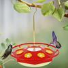 Hummingbird Feeder with 8 Feeding Hanging Bird Feeder Ant and Bee Proof Flower Shape Hummingbird Feeder for Garden Outdoor