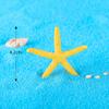 Colorful Five-Pointed Starfish Resin Fish Tank Starfish Landscaping Ornaments