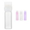 3 Colors Hair Dye Applicator Brush Bottles Dyeing Shampoo Bottle Oil Comb Hair Dye Bottle Applicator Hair Salon Styling Tool