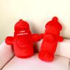 Creative Simulation Fire Hydrant Toys Pillow Stuffed Soft Fire Plush Extinguisher Sofa Cushion Funny Gifts Car Home Decor Props