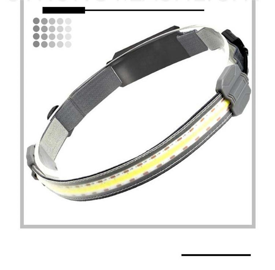 LED Headlamp Headlight Torch Flashlight Work Light Bar Head Band Lamp 3 Mode USB