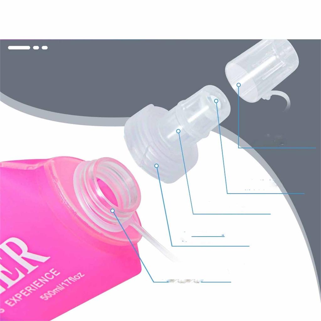 Спортивная бутылка для воды с градиентом – Складной портативный гидратационный мешок для , Бега и активного отдыха