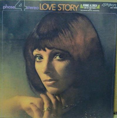 LP Пластинка РОННИ ОЛДРИЧ И ЕГО ДВА ФОРТЕПИАНО, TH - История любви SLC4548 LONDON 1971 Япония Джаз Б/У