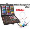 150 Colors Children's Drawing Set Pastel Watercolor Pen Soft Water Soluble Coloured Pencils Set