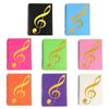 A4 File Folder Waterproof Spiral-bound Sheet Music Binder 10 X 13 Inches 20 Sleeves Double Sided for Violinist Pianists