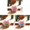 Adorable Cute Pig Plush Toy Keychain With Bow Tie Soft And Cuddly Design