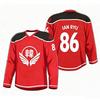 Melting Point NO.21 Eunsan Baek Hockey Jersey Long Sleeve V-neck Graphic Merch T-shirt Unisex Streetwear Full Print Tshirts