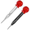 Center Punch, 2-Piece Set, Auto Punch, High-Speed ??Steel, Portable and Durable, for Metal, Iron, Wood, Plastic, and Woodworking, with Sprin