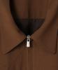 Toff Line Crop Jacket (Brown)