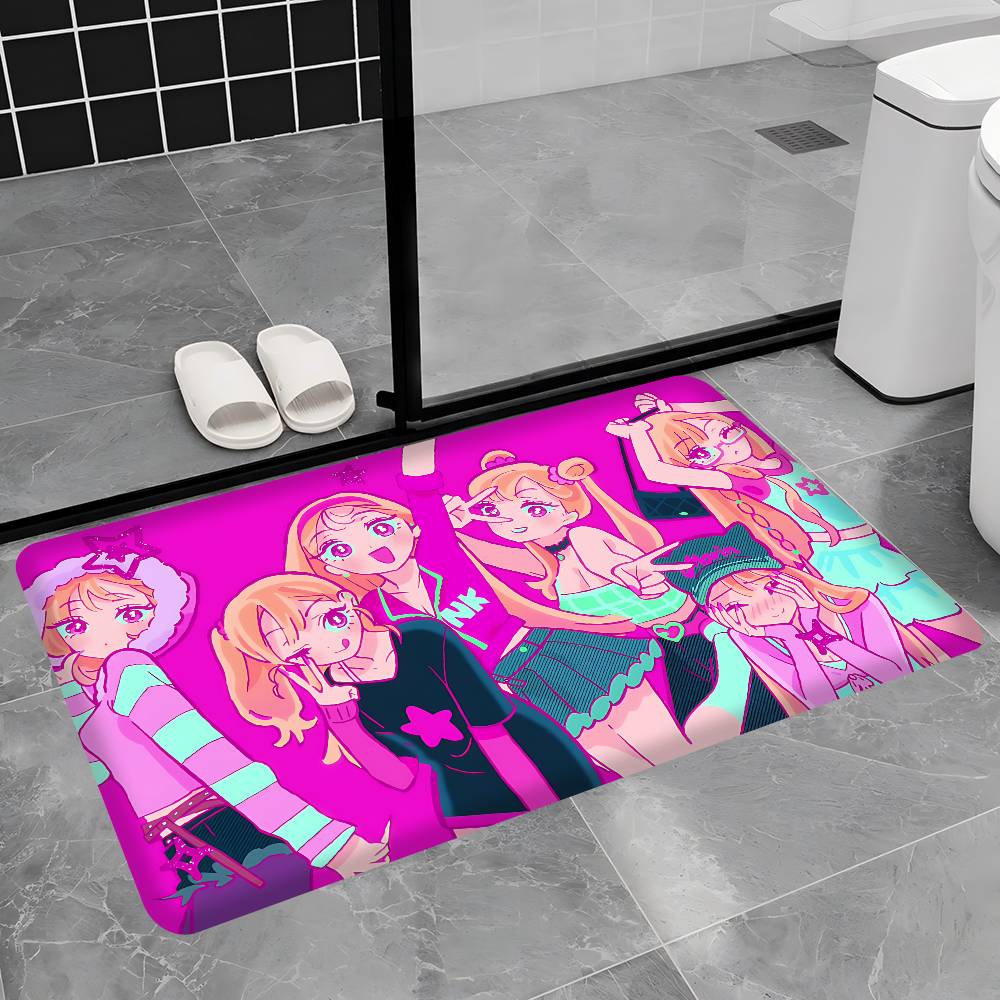 Romance Anime My Dress-Up Darling Floor Mat Cheaper Anti-slip Modern Living Room Balcony Printed Bedside Mats