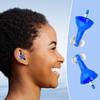 1/2 Pairs Inflatable Earplugs Noise Reducing Hearing Protection Earplugs Waterproof Silicone Concerts Work Study Sleeping Silent Earplugs
