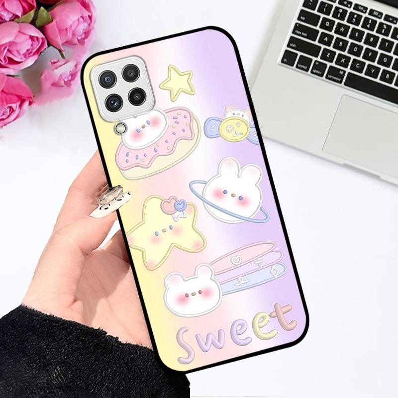Для Samsung Galaxy A22 4G 5G Чехол A225 A226 Цветная Печать ТПУ Мягкий Силиконовый Чехол Для Samsung A22s 5G Чехол для Телефона Бампер Fundas