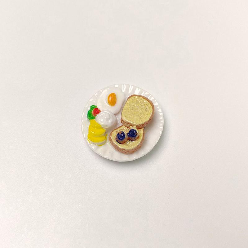 1 шт. аксессуары для кукольного домика мини-блюдо для димсамов сделай сам миниатюрный пейзаж декор для сада сказки ролевые украшения для еды